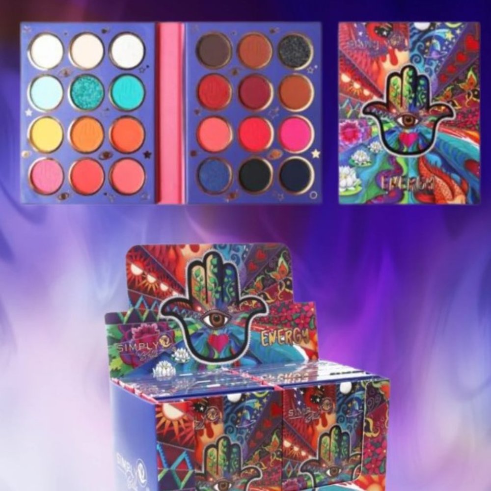 SIMPLY BELLA - EYESHADO PALETTE Energy, 1 DZ